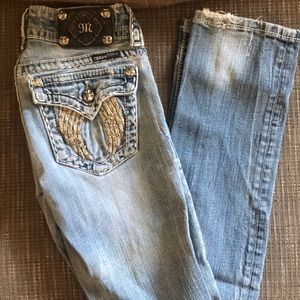 straight leg miss me jeans